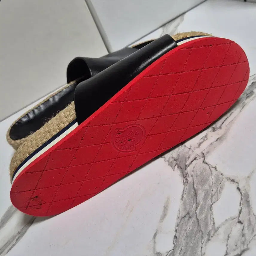 [BUNJANG] Moncler Evelyn Espadrille Slippers Sandals 38 / (정품) 몽클레어 에블린 에스파듀 슬리퍼 샌들 38