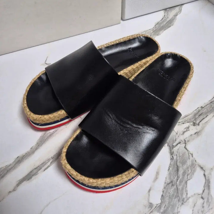 [BUNJANG] Moncler Evelyn Espadrille Slippers Sandals 38 / (정품) 몽클레어 에블린 에스파듀 슬리퍼 샌들 38