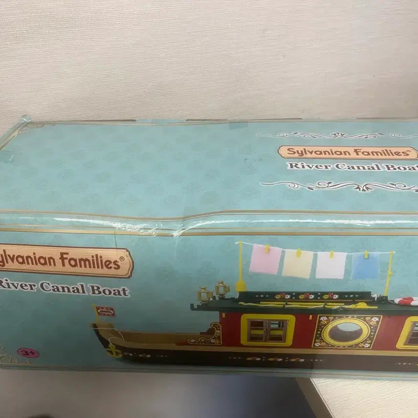 [BUNJANG] Sylvanian Families Riverside Canal Boat Toy / 실바니안 리버사이드 캐널 보트