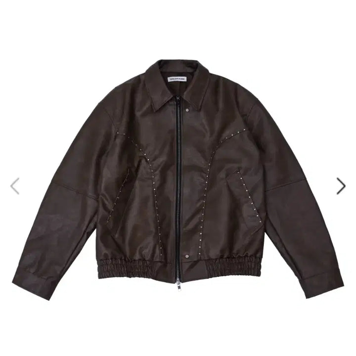 [BUNJANG] Noculus Vegan Leather Jacket / 노쿨러스 비건 레더 자켓