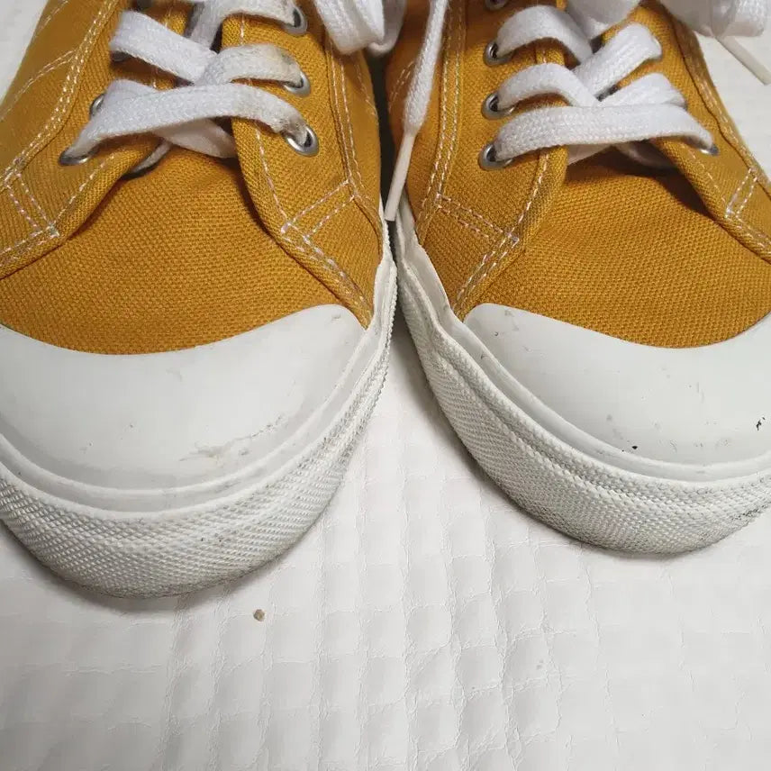 [BUNJANG] Hawkins Mustard Canvas Low-Top Sneakers Size 260 / 호킨스 머스타드 캔버스 단화 스니커즈 260