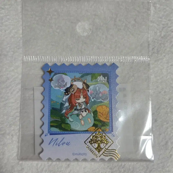 [BUNJANG] Genshin Impact Nilou PC Bang Stamp (Sealed) / 원신pc방 우표(닐루)2