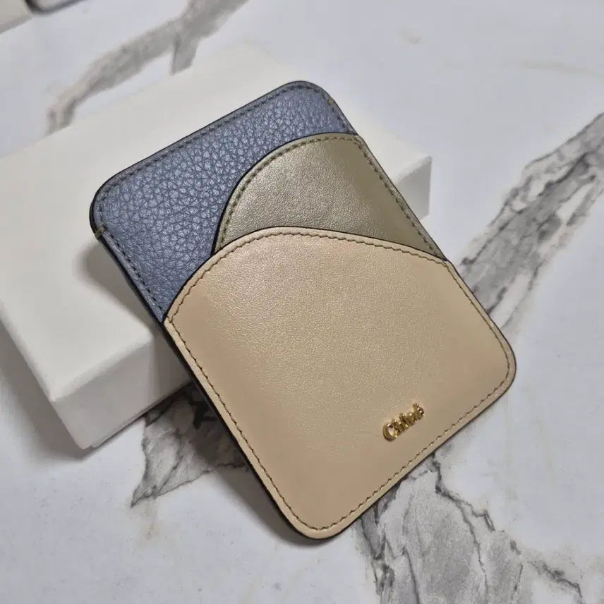 [BUNJANG] Chloé Multi-Color Card Holder Case / (정품) 끌로에 멀티컬러 무나 카드지갑 홀더 케이스