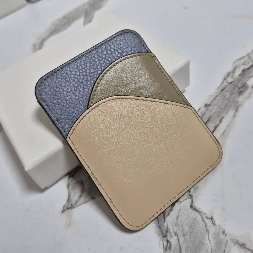 [BUNJANG] Chloé Multi-Color Card Holder Case / (정품) 끌로에 멀티컬러 무나 카드지갑 홀더 케이스