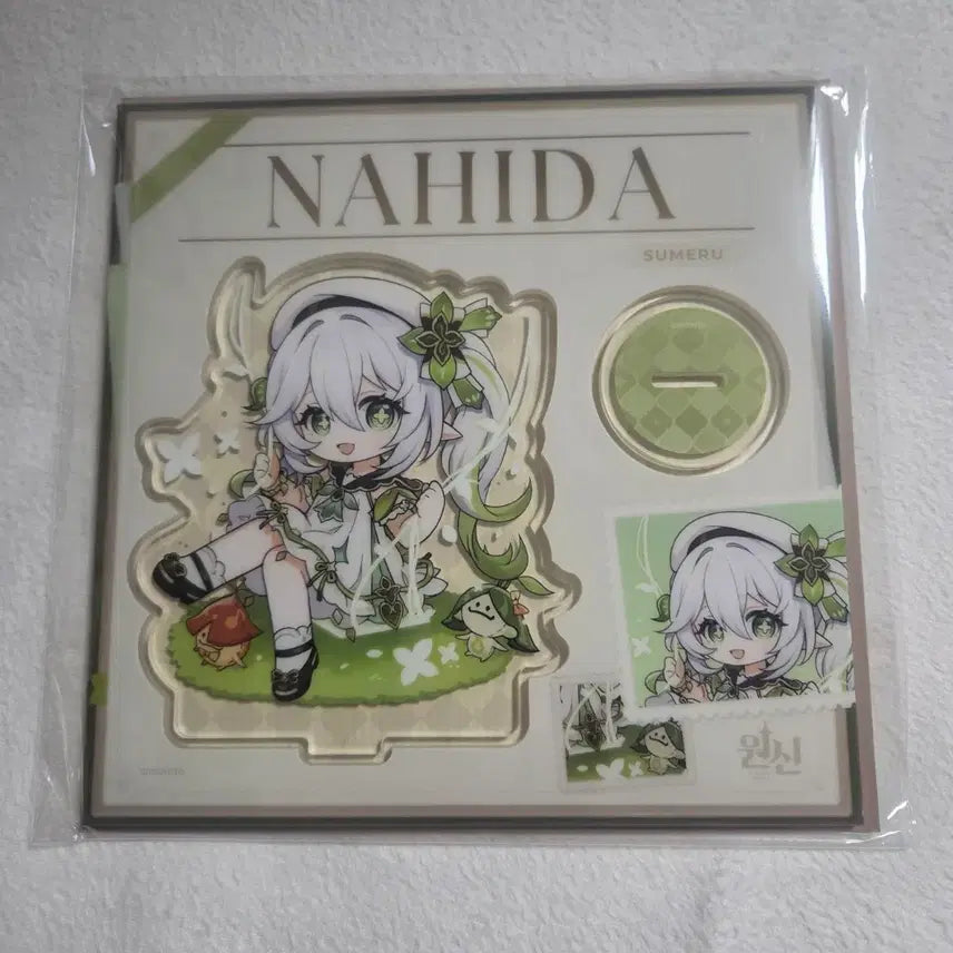 [BUNJANG] Genshin Impact Sumeru Picnic Series Nahida Acrylic Stand / 원신카페 수메르 소풍시리즈 아크릴스탠드(나히다)