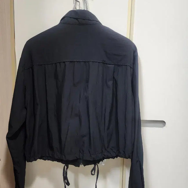 [BUNJANG] Musinsa Standard Black Crop Jacket / 무신사 스탠다드 블랙 크롭 자켓