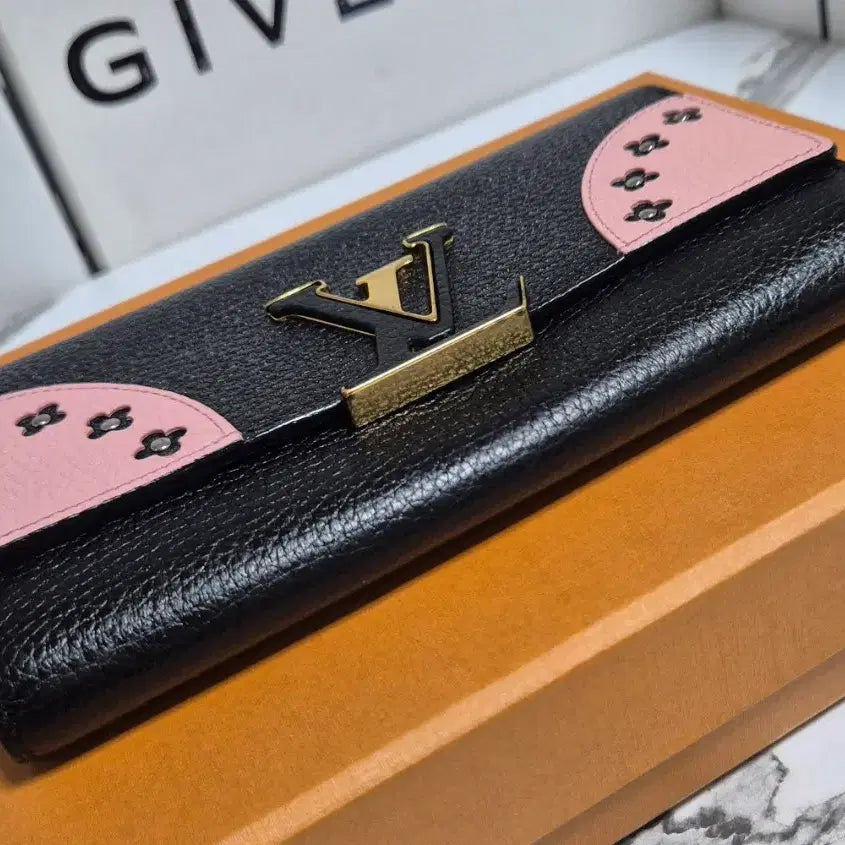 [BUNJANG] Louis Vuitton Capucines Long Wallet / (정품) 루이비통 카푸신 명품 여성 장지갑