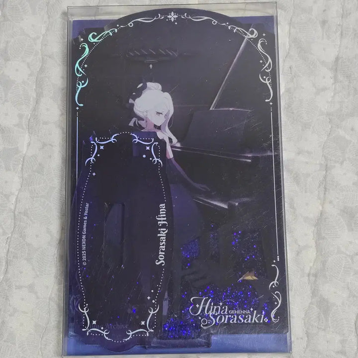[BUNJANG] Blue Archive Hina Glitter Acrylic Block / 블루 아카이브 공식 중국 드레스 히나 글리터 아크릴 블록