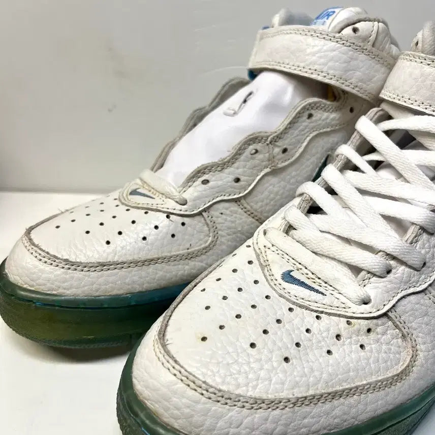 [BUNJANG] Nike Air Force 1 Mid Sky Sneakers / [280] 나이키 에어 포스 원 미드 하늘 완창