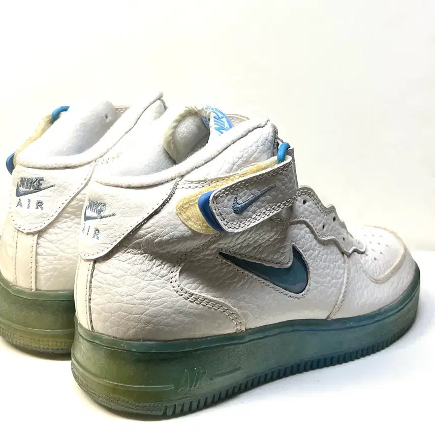[BUNJANG] Nike Air Force 1 Mid Sky Sneakers / [280] 나이키 에어 포스 원 미드 하늘 완창