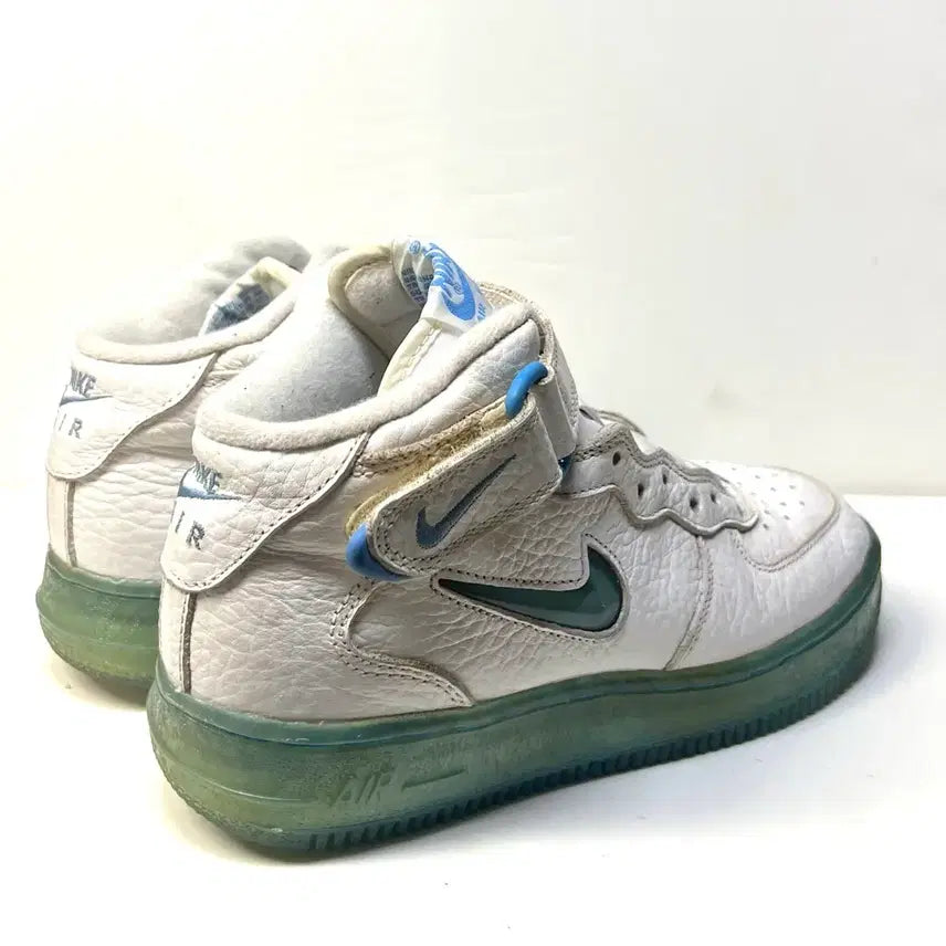 [BUNJANG] Nike Air Force 1 Mid Sky Sneakers / [230] 나이키 에어 포스 원 미드 하늘 완창