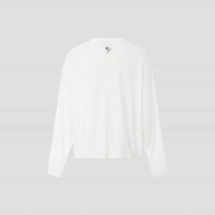 [BUNJANG] Recto RC Logo Jacquard Patch Oversized T-Shirt White / [새상품] 렉토 RC 로고 자카드 패치 오버사이즈 티셔츠 화이트