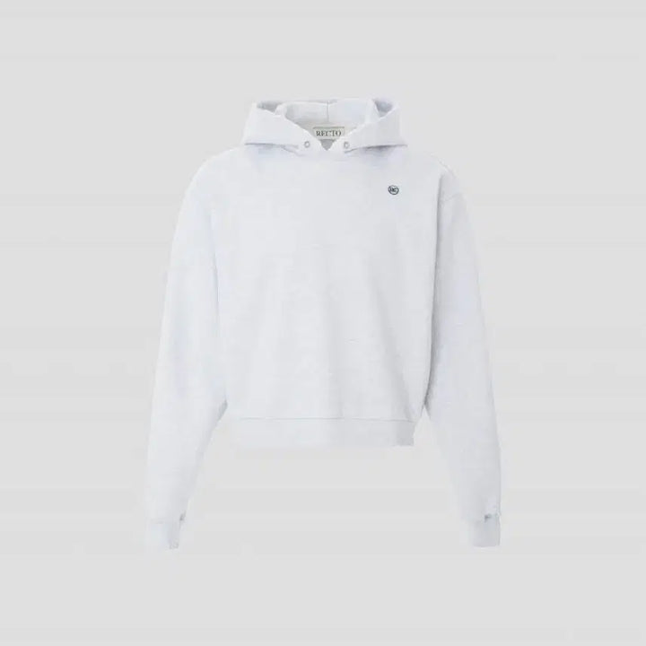 [BUNJANG] Recto RC Logo Distressed Hoodie Melange Grey / [새상품] 렉토 RC 로고 디스트로이드 후드 후디 멜란지 그레이