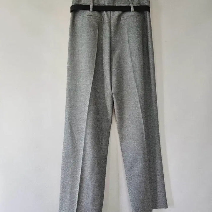 [BUNJANG] Colorless Crop Jacket and Pants Set / 고퀄 칼라리스 크롭자켓 팬츠 셋업 세트