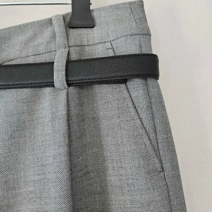 [BUNJANG] Colorless Crop Jacket and Pants Set / 고퀄 칼라리스 크롭자켓 팬츠 셋업 세트