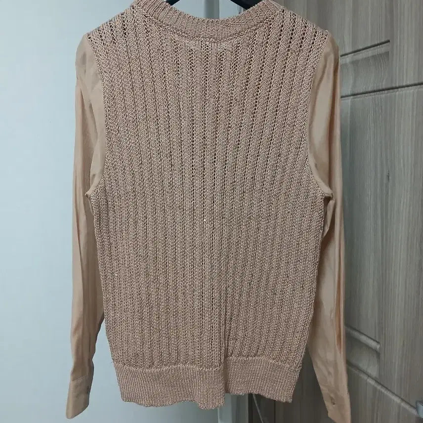 [SOLD OUT] PESERICO 니트 슬리브 블라우스85