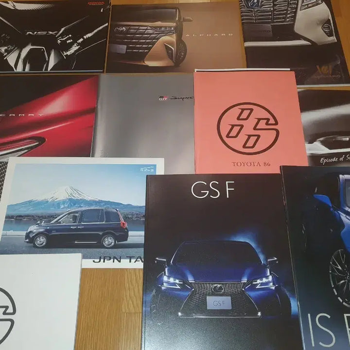 [BUNJANG] Japanese Car Catalog / 자동차 카탈로그 (혼다/토요타/렉서스/마쯔다/미쓰비시/혼다/다이하쓰)