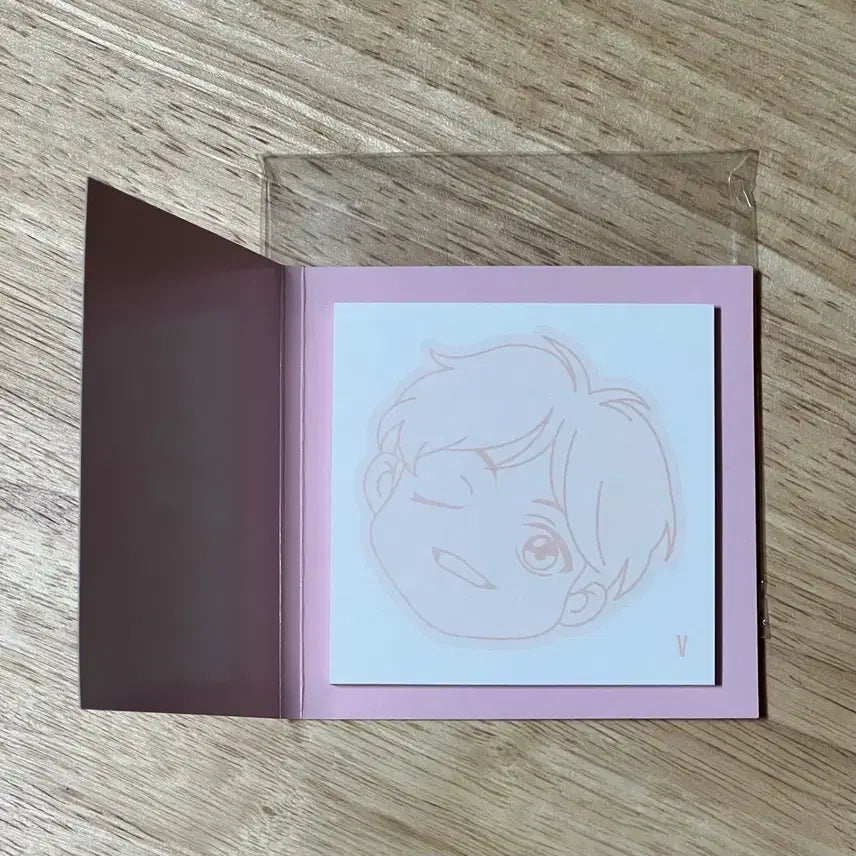 [BUNJANG] BTS V TinyTAN Character POB Memo Pad / 방탄소년단 BTS 팝업 태형 V 캐릭터 특전 타이니탄 메모지 포스트잇