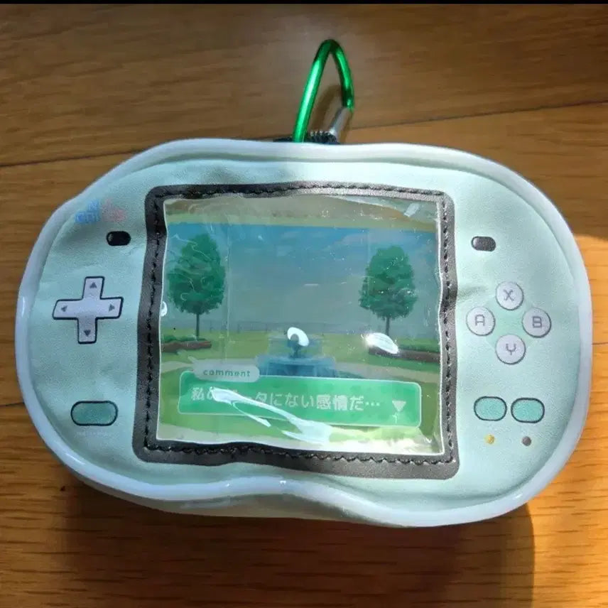 [BUNJANG] Toy Spirit Doll Game Machine Pouch Green / 토이 스피릿 인형 게임기 파우치 가챠 그린