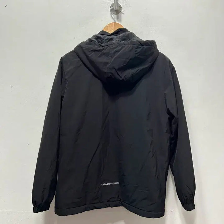 [BUNJANG] Descente Black Hooded Windbreaker Jacket 3XL / 데상트 블랙 후드 바람막이 자켓 3XL