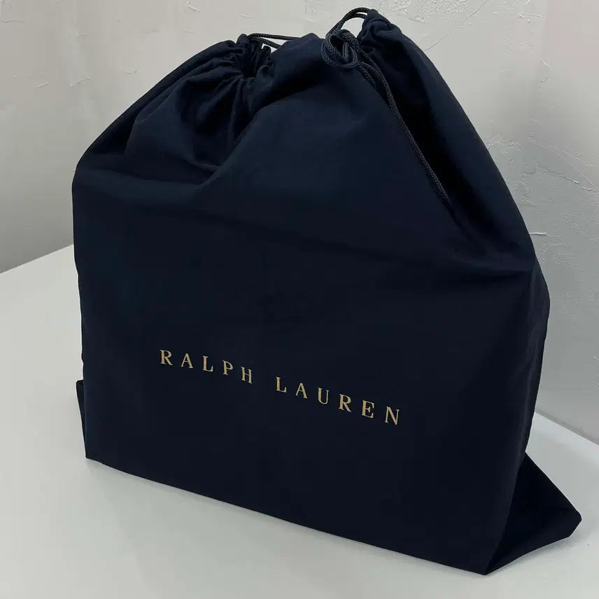 [BUNJANG] Polo Ralph Lauren Collection Calfskin Soft Ricky 33 Canvas Cooper Bag Tote Bag / 폴로 랄프로렌 컬렉션 카프스킨 소프트리키 33 캔버스 쿠퍼백 숄더 토트백