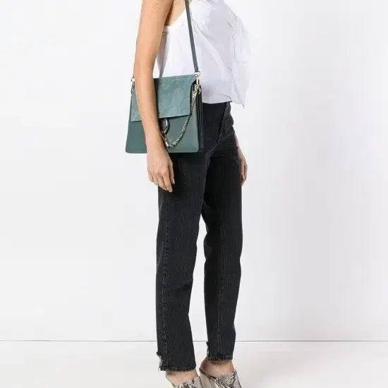 [BUNJANG] Chloé Faye Suede Medium Shoulder Bag / (정품) 끌로에 페이 스웨이드 미디움 숄더백 가방