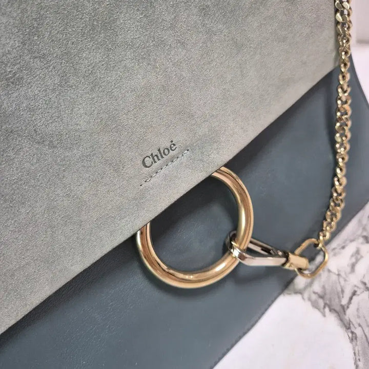 [BUNJANG] Chloé Faye Suede Medium Shoulder Bag / (정품) 끌로에 페이 스웨이드 미디움 숄더백 가방