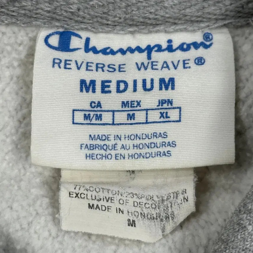 [BUNJANG] Champion Reverse Weave Hoodie Grey / (실측L) 챔피온 오리지널 리버스위브 후드티 그레이