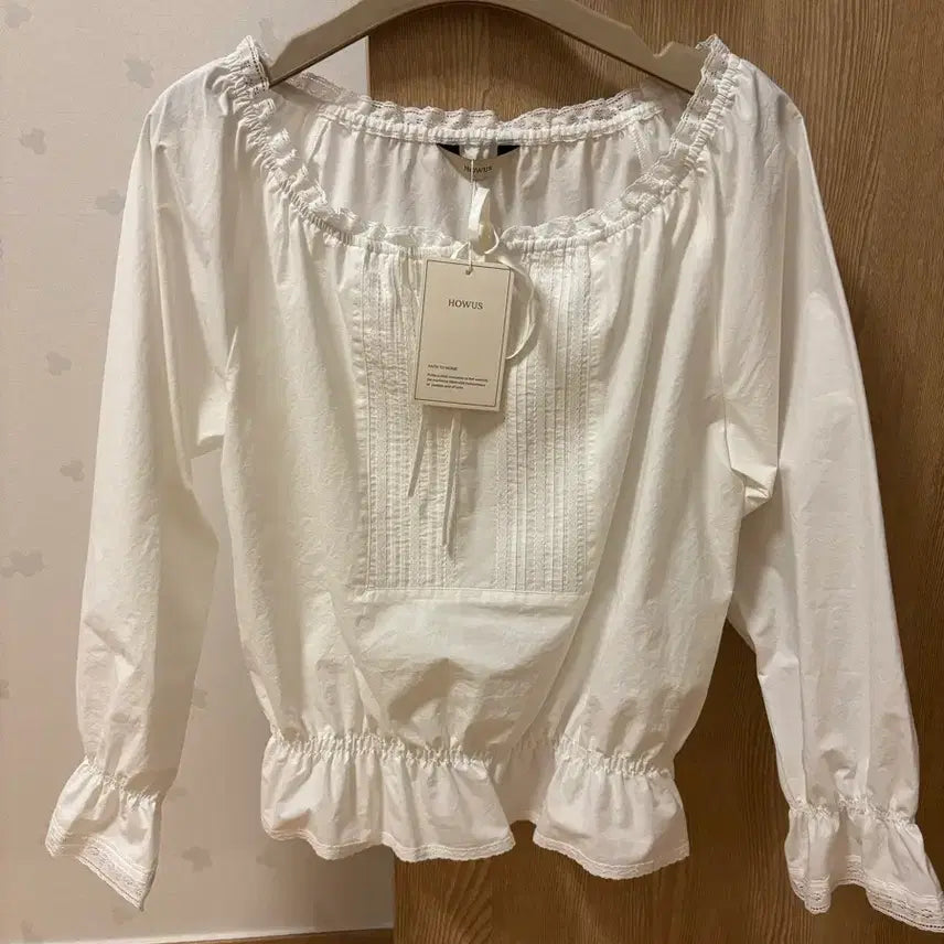 [BUNJANG] Howus Sophie Lace Blouse / 호와스 Sophie Lace Blouse