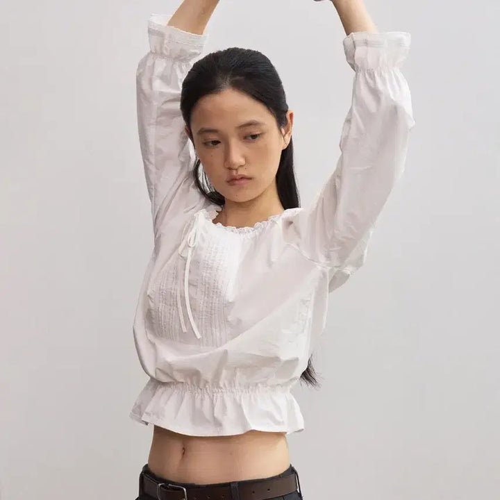 [BUNJANG] Howus Sophie Lace Blouse / 호와스 Sophie Lace Blouse