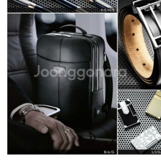 [BUNJANG] Dupont Defi Line Leather Backpack Briefcase / 듀퐁백팩, 듀퐁가방, 듀퐁 브리프케이스