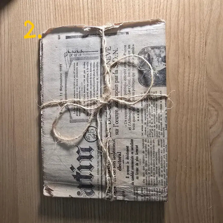 [BUNJANG] Vintage French Newspaper Bundle / 빈티지 프랑스 신문 지류 묶음