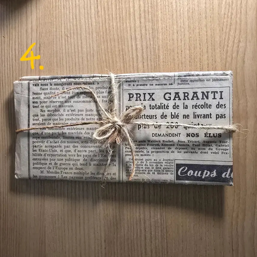 [BUNJANG] Vintage French Newspaper Bundle / 빈티지 프랑스 신문 지류 묶음