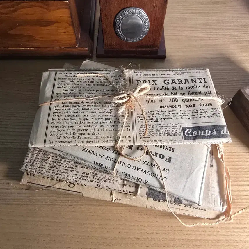 [BUNJANG] Vintage French Newspaper Bundle / 빈티지 프랑스 신문 지류 묶음