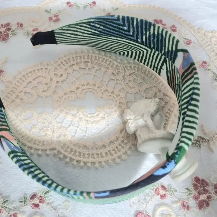 [BUNJANG] Patterned Hairband / 패턴 헤어밴드 머리띠(새상품)