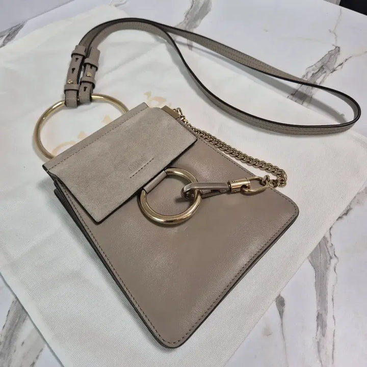 [BUNJANG] Chloé Faye Bracelet Small Crossbody Bag / (정품) 끌로에 페이 브레이슬릿 스몰 크로스백 가방
