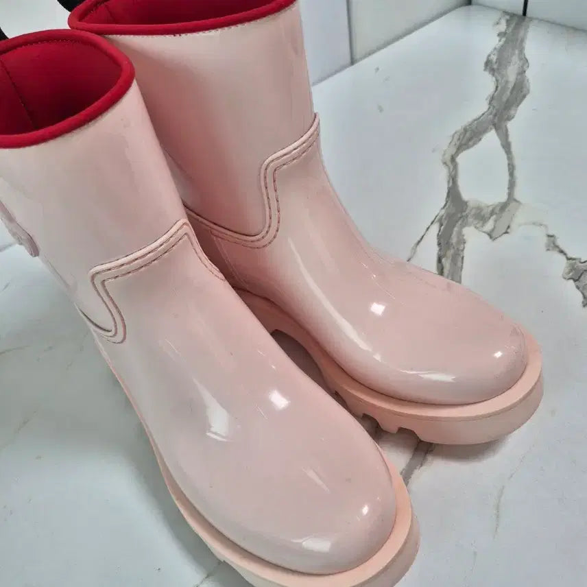 [BUNJANG] Moncler Ginette Ankle Rain Boots (37) / (정품) 몽클레어 지네트 앵클 레인부츠 장화 37