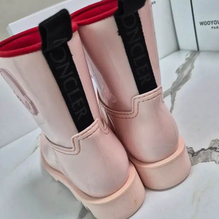 [BUNJANG] Moncler Ginette Ankle Rain Boots (37) / (정품) 몽클레어 지네트 앵클 레인부츠 장화 37