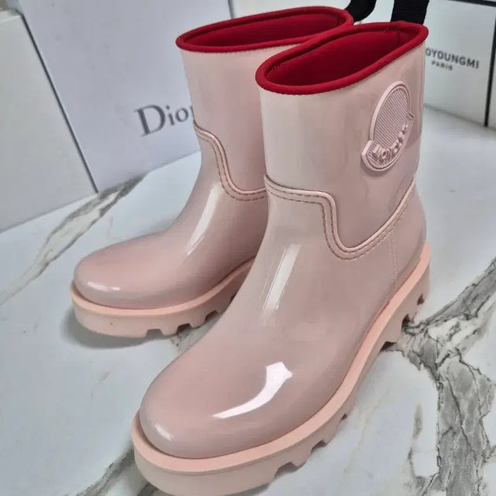 [BUNJANG] Moncler Ginette Ankle Rain Boots (37) / (정품) 몽클레어 지네트 앵클 레인부츠 장화 37