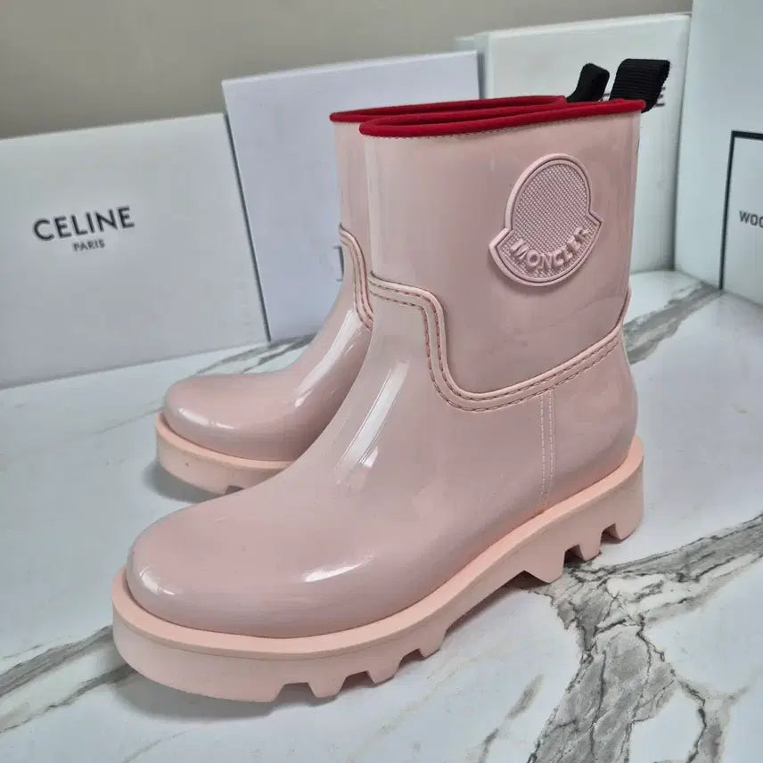 [BUNJANG] Moncler Ginette Ankle Rain Boots (37) / (정품) 몽클레어 지네트 앵클 레인부츠 장화 37