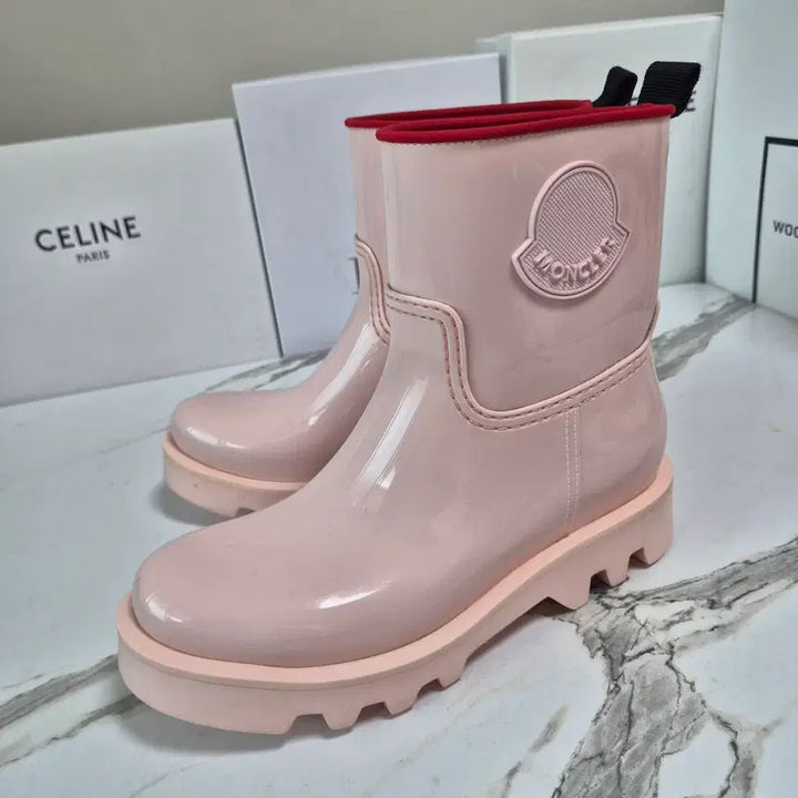 [BUNJANG] Moncler Ginette Ankle Rain Boots (37) / (정품) 몽클레어 지네트 앵클 레인부츠 장화 37