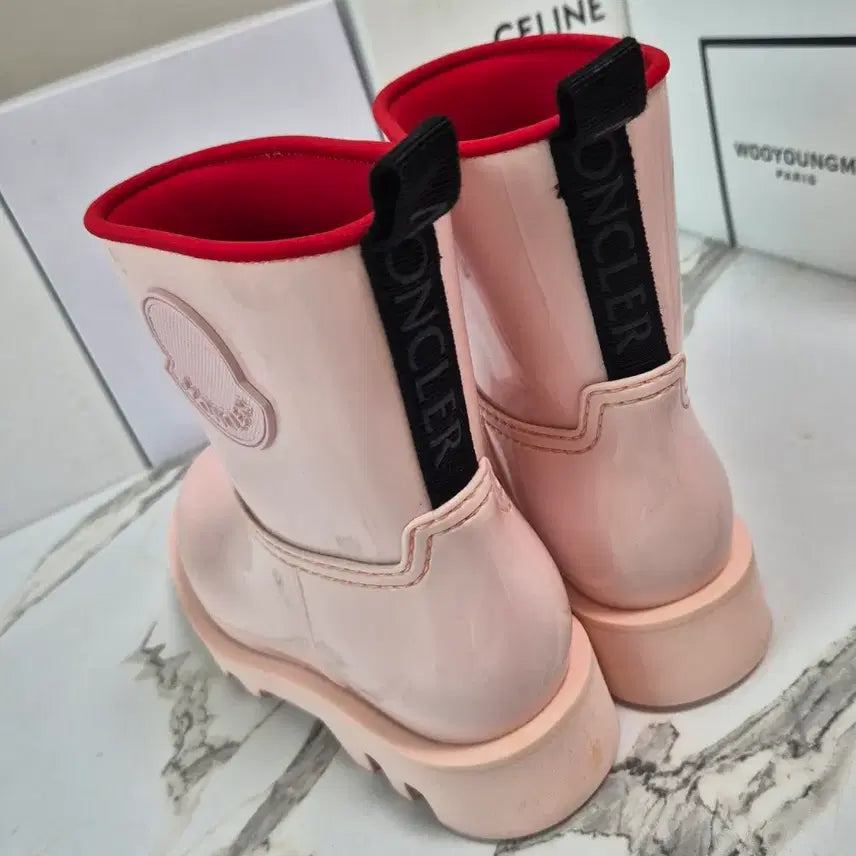 [BUNJANG] Moncler Ginette Ankle Rain Boots (37) / (정품) 몽클레어 지네트 앵클 레인부츠 장화 37
