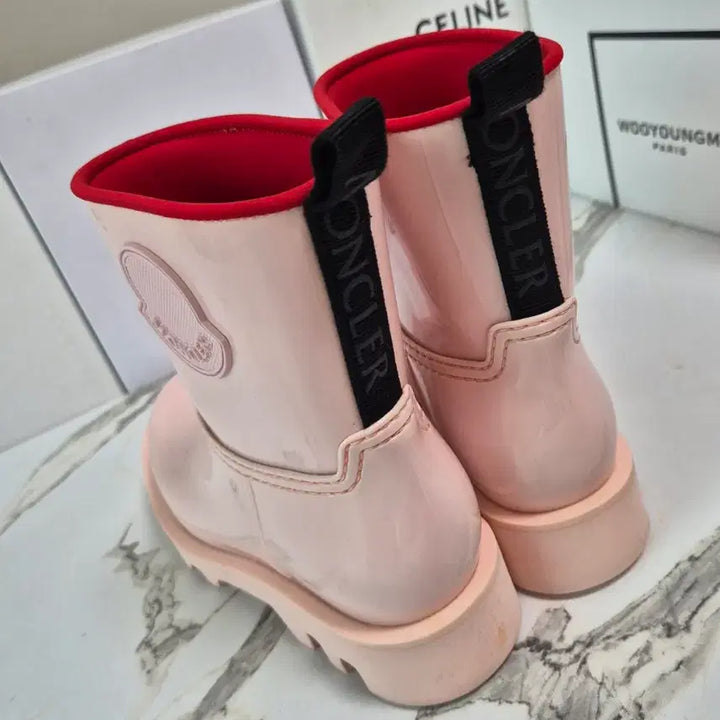 [BUNJANG] Moncler Ginette Ankle Rain Boots (37) / (정품) 몽클레어 지네트 앵클 레인부츠 장화 37