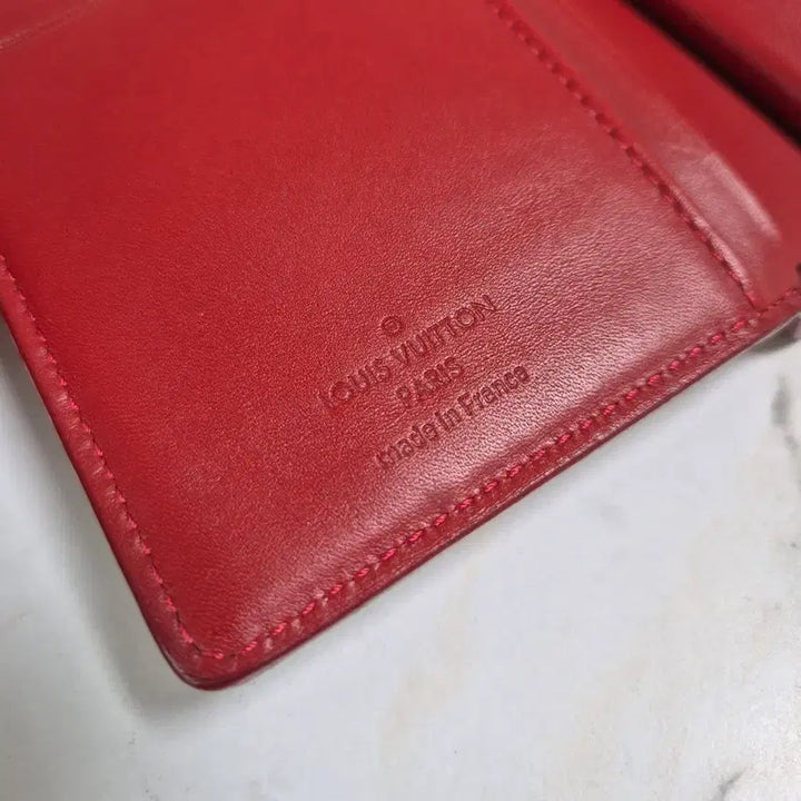 [BUNJANG] Louis Vuitton Monogram Vernis Red Bifold Wallet / (정품) 루이비통 모노그램 레드 베르니 반지갑