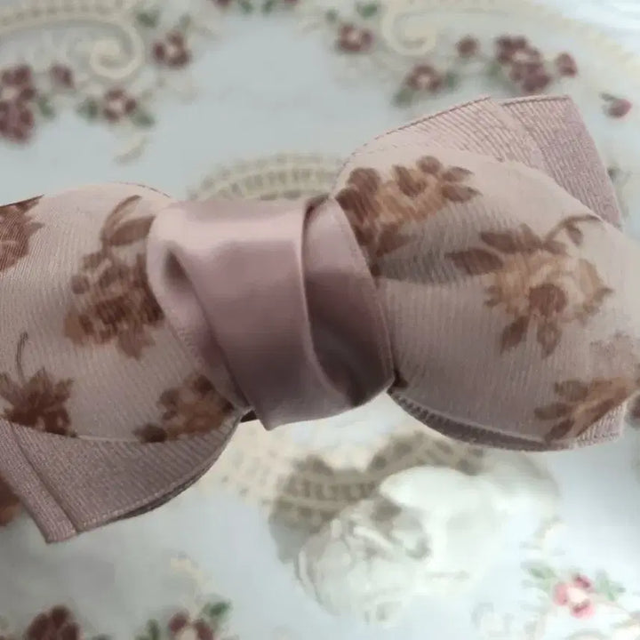 [BUNJANG] Organza Ribbon Headband / 오간자 리본 머리띠(새상품)