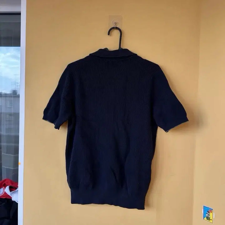 [BUNJANG] Brunello Cucinelli Navy Short Sleeve Knit Top / 브루넬로 쿠치넬리 네이비 반팔 니트 50사이즈(한국100-105)