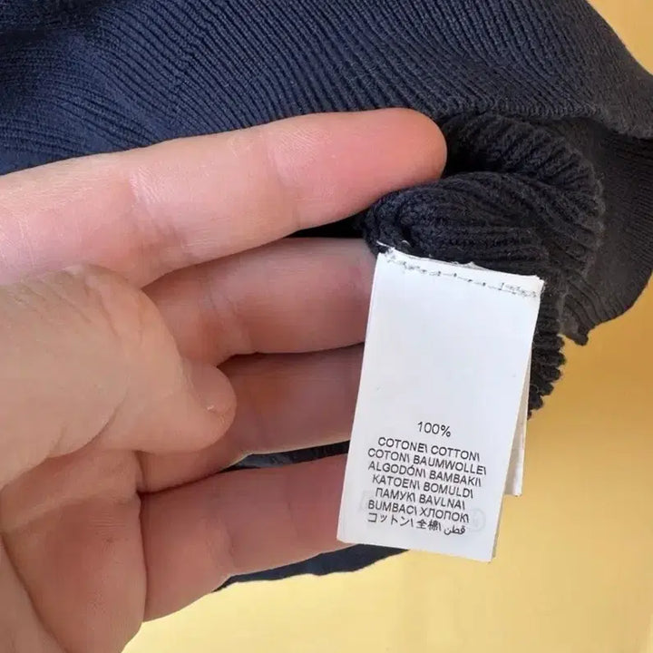 [BUNJANG] Brunello Cucinelli Navy Short Sleeve Knit Top / 브루넬로 쿠치넬리 네이비 반팔 니트 50사이즈(한국100-105)