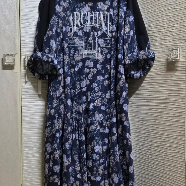 [BUNJANG] System Floral Pattern Long Dress / 시스템 원피스