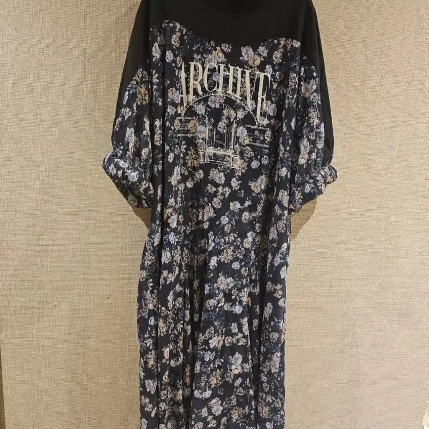[BUNJANG] System Floral Pattern Long Dress / 시스템 원피스