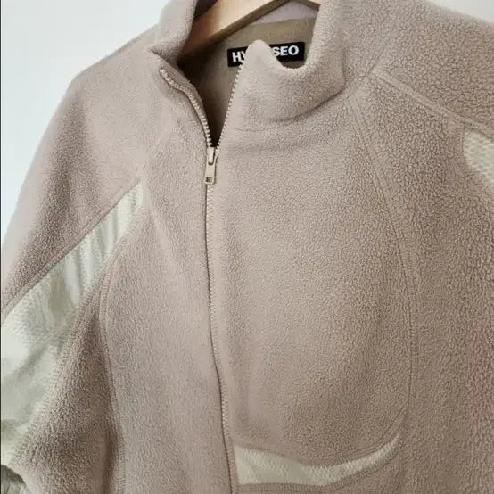 [BUNJANG] Hyein Seo Panel Fleece Jacket / 혜인서 패널드 플리스 2사이즈